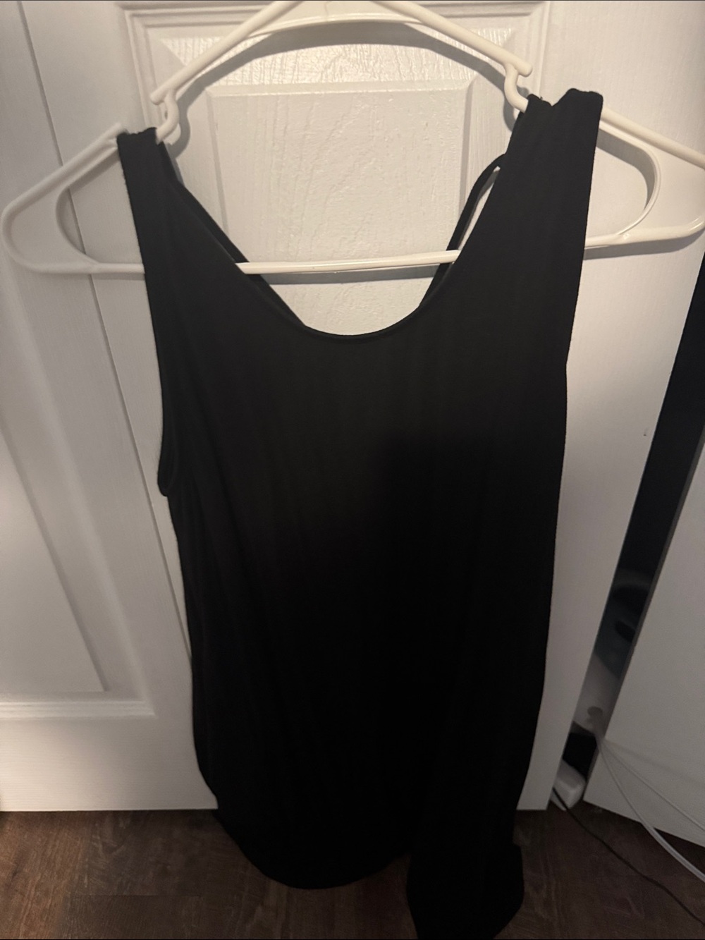 Lulu's Black Midi Dress